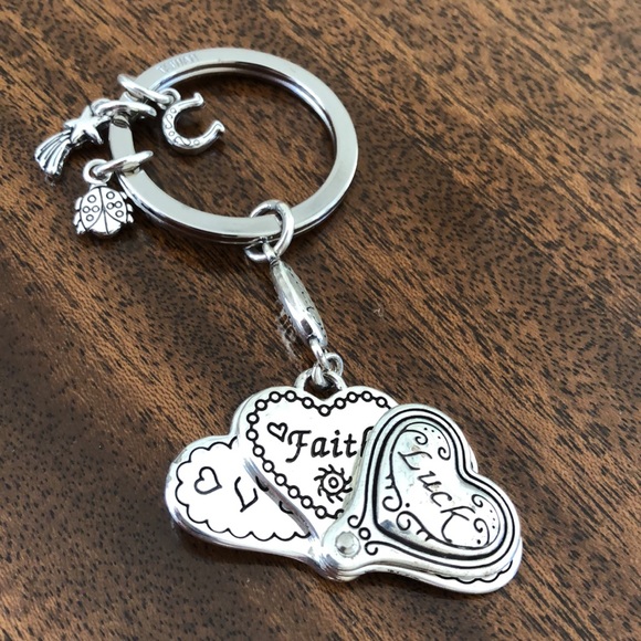 BRIGHTON GOOD LUCK hanging charm key chain - Picture 10 of 13